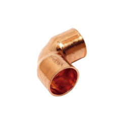 Codo 90 cobre soldar hembra hembra