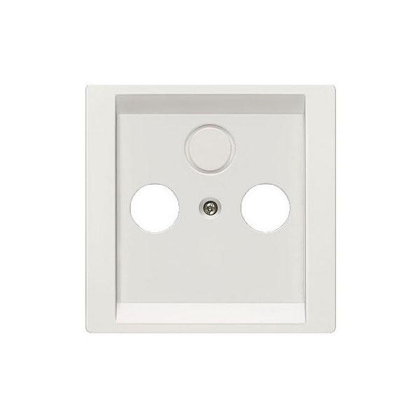 Siemens-delta-style-tapa-TV-SAT-blanco