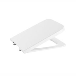 Tapa y asiento para inodoro Roca Inspira Square amortiguada A80153200B