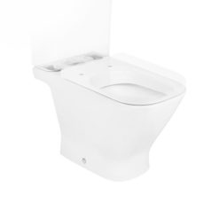 Taza inodoro Roca The Gap Square tanque bajo con salida horizontal A342477000