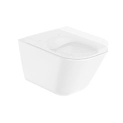 Taza inodoro Roca The Gap Square suspendida con salida horizontal A34647L000