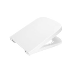 Tapa y asiento para inodoro compacto Roca Dama amortiguada A80178C004